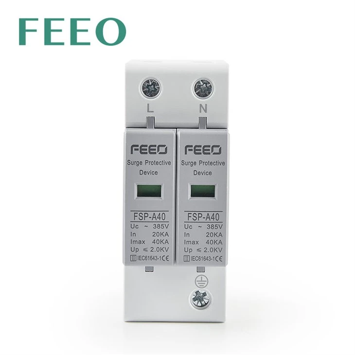 Ac Surge Protective Device 275VAC T2 Type 20-40KA suppliers