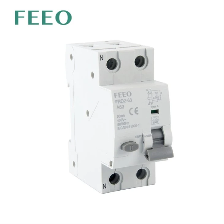 FRD2-63A 63A 2P RCBO RCD Tyyppi A