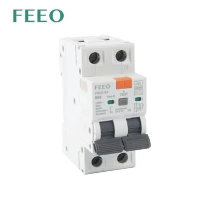FRD2-63B 63A 2P RCBO RCD Tyyppi B